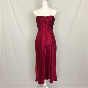 Banana Republic Red Cocktail Dress
